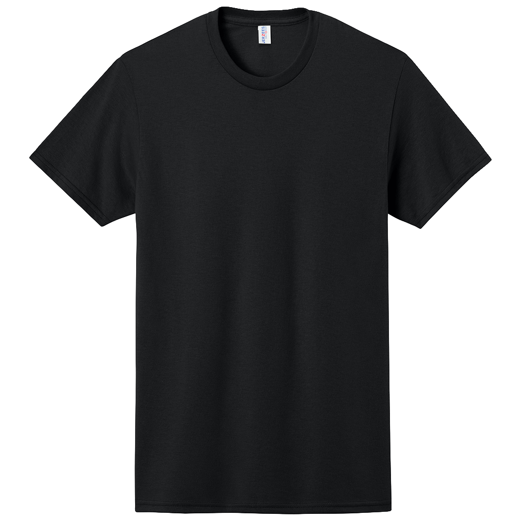 Jerzees Unisex Black Dri-Power 50/50 T-Shirt