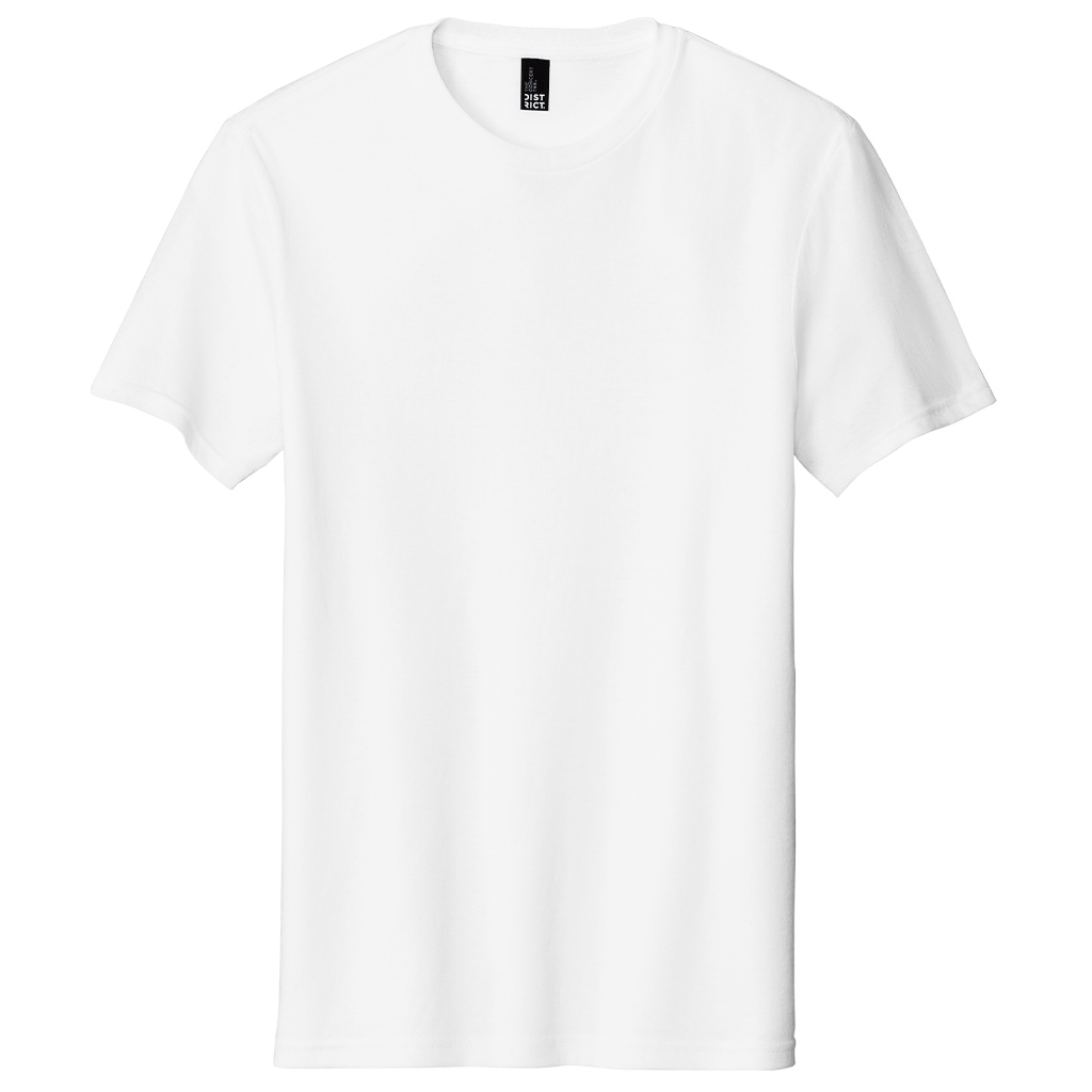 District Men's White The Concert Tee